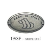 UCHWYT Meblowy FANGIO 178x23 Retro Vintage Klasyczny Stara Stal L-128 mm