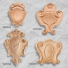 ORNAMENT ,KARTUSZ Z PYŁU DRZEWNEGO F560103