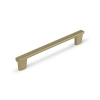UCHWYT Meblowy Relingowy 177x11 RIVA Ryflowany Modern ZŁOTY MAT L-160