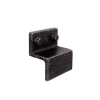 UCHWYT Meblowy ANGLED 50x54 Styl Industrialny Podrapane Żelazo L-32 mm
