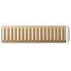 Listwa Drewniana Bukowa Ryflowana Gęste Półwałki 38x7mm 1200mm 0180