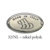 UCHWYT Meblowy DECORA Ceramiczny 146x24 Retro Nikiel Połysk Czarny L-128