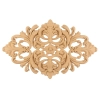 DEKOR 530x335 mm Panel Ażurowy Ornament Ozdobny z Pyłu Drzewnego Rzeźba DIY