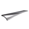 UCHWYT Meblowy 110x19 ONDA Rączka Szafki Szuflady CHROM L-64 mm PRAWY