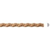 Listwa Drewniana Bukowa Warkocz Półwałek 19x9mm 1200mm Meble Dekoracja 0074M