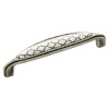 UCHWYT Meblowy Ceramiczny 144x27 COSMOPOLITAN Klasyczny Stare Srebro L-128
