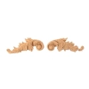 ORNAMENT Z PYŁU DRZEWNEGO, KOMPLET 2 SZT. MINI F571049