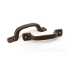 UCHWYT Meblowy FLECTA 122x30 mm Styl Rustykalny Stare Żelazo L-104 mm
