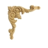 ORNAMENT NAROŻNIK Z PYŁU DRZEWNEGO F560262