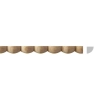Listwa Drewniana Bukowa Ćwierćwałek 5x5mm 1000mm Ozdobna Meble 0023Q