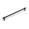 UCHWYT Meblowy REDONDO 356x35 mm Styl Industrialny Czarny Mat L-160 mm