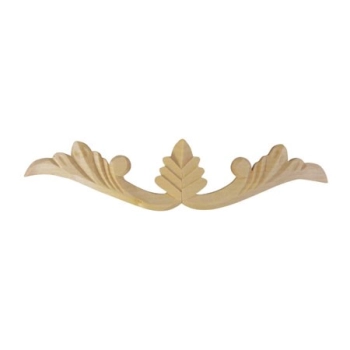 ORNAMENT, APLIKACJA DREWNIANA RĘCZNIE RZEŹBIONA WY00025