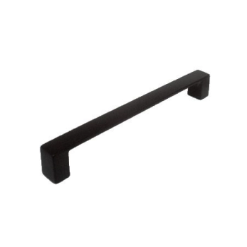 UCHWYT Meblowy 169x17 GAVIA Rączka Szafki Szuflady CZARNY MAT L-160 mm