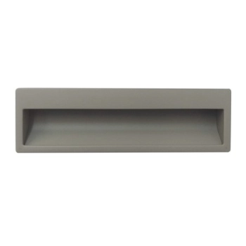 UCHWYT Meblowy 147x43 Wpuszczany DURA Rączka Loft Industrialny SZARY L-128