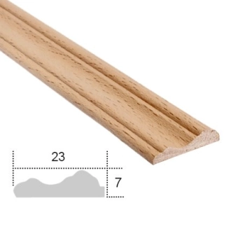 LISTWA DREWNIANA OZDOBNA EM00612L