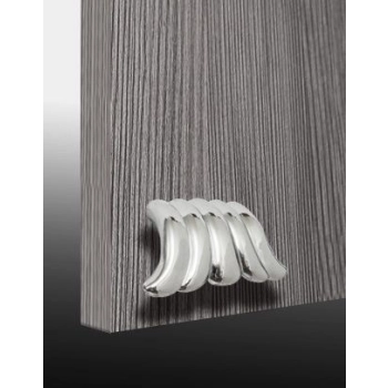 UCHWYT Meblowy CEDRINA Gałka 62x27 Kołatka CHROM Połysk L-32