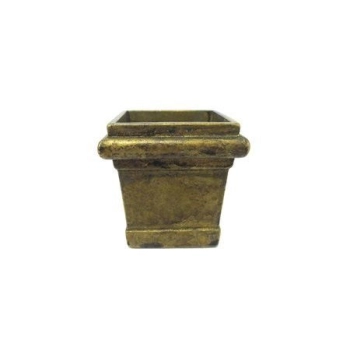 KOŃCÓWKA Meblowa do Nóg Nóżek Drewnianych 23x23 Antyk Retro MOSIĄDZ Patyna