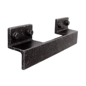 UCHWYT Meblowy ANGLED 242x54 Styl Industrialny Podrapane Żelazo L-160 L-224