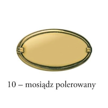 GAŁKA Meblowa 25 mm MOSIĄDZ Antyk Rączka Ciprea Uchwyt Szafki ZŁOTY Połysk