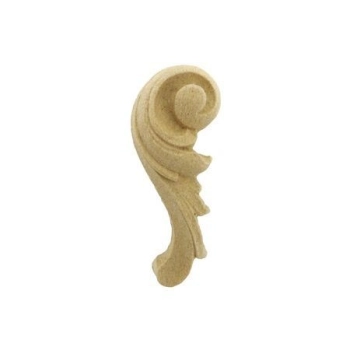 ORNAMENT APLIKACJA Z PYŁU DRZEWNEGO LEWY F560261L