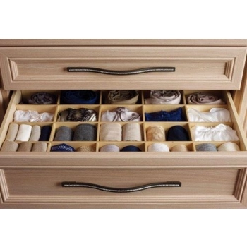 UCHWYT Meblowy 340x15 mm ESEDRA Design SZKŁO Kryształowe L-288 L-320 CZARNY