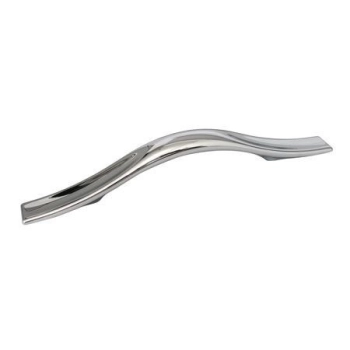 UCHWYT Meblowy 218x21 VELA Klasyczny Rączka Szafki CHROM Połysk L-128 mm