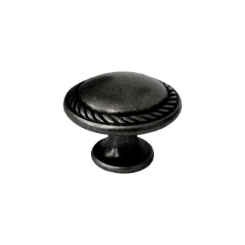 GAŁKA Meblowa 30 mm NEREO Retro Vintage Antyk Rączka Uchwyt CZARNY MAT