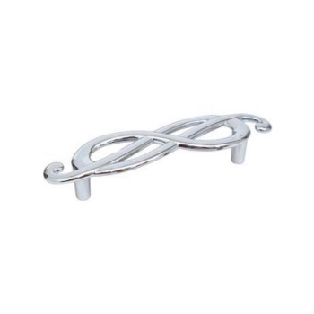 UCHWYT Meblowy SAVOY 95x22 mm Dekoracyjny Chrom Połysk L-64 mm LEWY