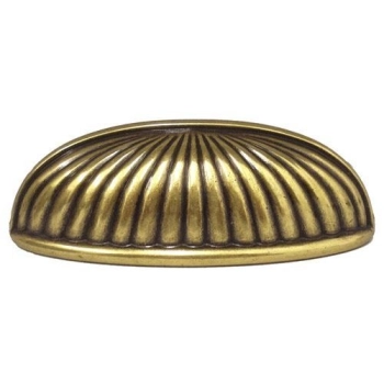 UCHWYT Meblowy Muszelka DIANA 110x23 Retro Klasyczny Stare Złoto L-96 mm