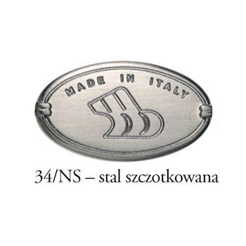 UCHWYT Meblowy NOVECENTO 141x24 Klasyczny Rączka STAL Szczotkowana L-96 mm