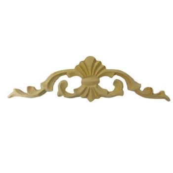 ORNAMENT, KORONA DREWNIANA RĘCZNIE RZEŹBIONA WY00026