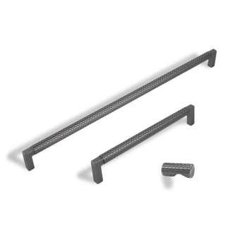 UCHWYT Meblowy 328x12 TRAMA Relingowy Radełkowany Rączka TYTAN L-320 mm