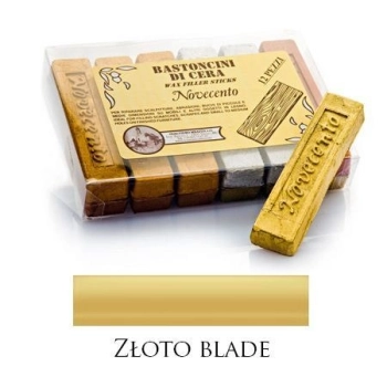 PAŁECZKA WOSKOWA METALICZNE ZŁOTO BLADE – M01065