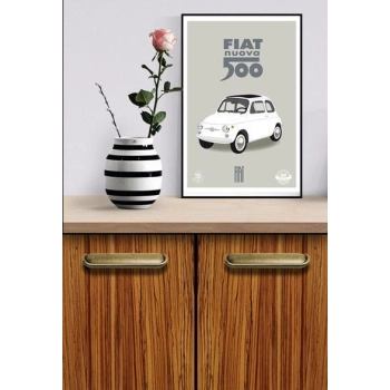 UCHWYT Meblowy ONGIA 170x32 Rączka Retro Klasyczny Stary Mosiądz L-160 mm