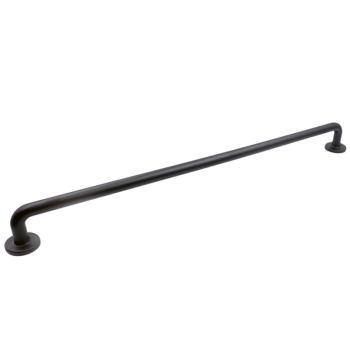 UCHWYT Meblowy 344x24 SIGILLO Designerski Minimalizm CZARNY MAT L-320