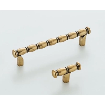 GAŁKA Meblowa 55x15 T-BAR ACCADEMIA Retro Vintage Rączka Uchwyt Stare Złoto