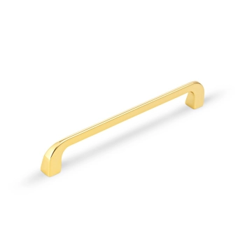 UCHWYT Meblowy 332x7 Relingowy CLIP Designerski Reling ZŁOTY Połysk L-320