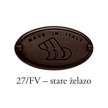 UCHWYT Meblowy FLECTA 122x30 mm Styl Rustykalny Stare Żelazo L-104 mm