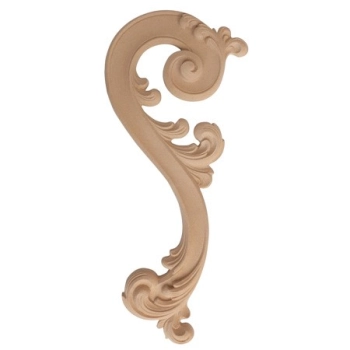 ORNAMENT APLIKACJA Z PYŁU DRZEWNEGO LEWY F560167L