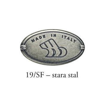 GAŁKA Meblowa 30 mm DINO Retro Vintage Antyk Rączka Uchwyt STARA STAL