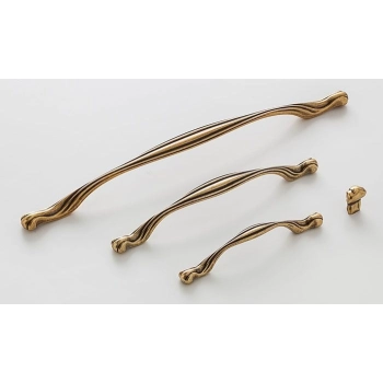 UCHWYT Meblowy 211x18 BAROCCA Retro Klasyczny Antyk Stare Złoto L-160 L-192