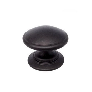 GAŁKA Meblowa 30 mm Antyk TAZIO Rączka Uchwyt Szafki MOSIĄDZ CZARNY MAT