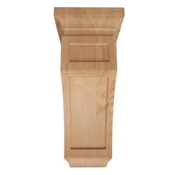 Podpora Konsola Drewniana 112x137x250mm Masywny Wspornik Półki Okap Bukowa