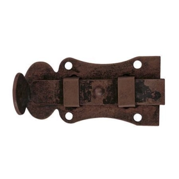 ZASUWKA do Mebli 70x35 mm RYGIEL Skrzyń Szafek Antyk Retro STARE ŻELAZO