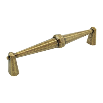 UCHWYT Meblowy 173x23 TUDOR Retro Klasyczny Vintage Stary Mosiądz L-160 mm