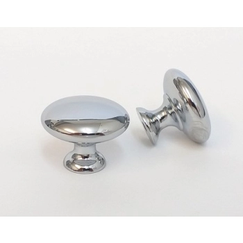 GAŁKA Meblowa 30 mm LEARCO Retro Uchwyt Vintage Rączka CHROM Połysk