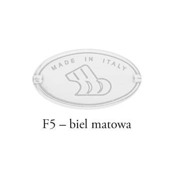 UCHWYT Meblowy 280x19 LIBRA Rączka Reling BIAŁY Mat L-64 L-96 mm
