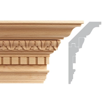 LISTWA, GZYMS DREWNIANY EM00414