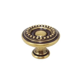 GAŁKA Meblowa 30 mm APPIO Retro Vintage Antyk Rączka Uchwyt STARE ZŁOTO