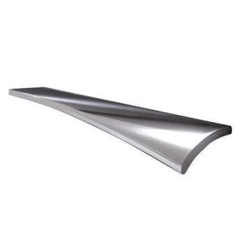 UCHWYT Meblowy 250x19 ONDA Rączka Szafki Szuflady Nikiel Mat L-160 mm LEWY